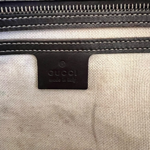 Authentic Gucci Brown Tote Bag - Picture 7 of 9